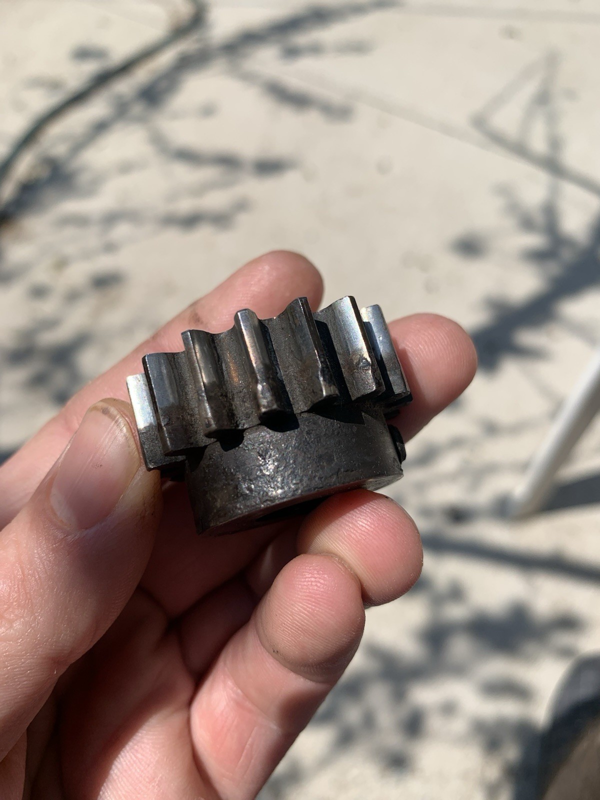 Bethlehem Apparatus Gl 100 Lab Lathe headstock  Gear Old. Rare parts 