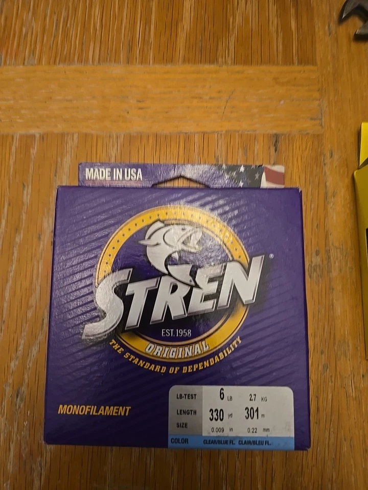 Stren Monofilament Fishing Line Bundle 8lb And 6lb - Image 2 of 3