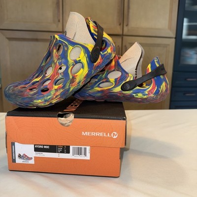Merrell Hydro Moc Women s Sz 6 Rainbow Water Shoes Sandals NIB Slip-on