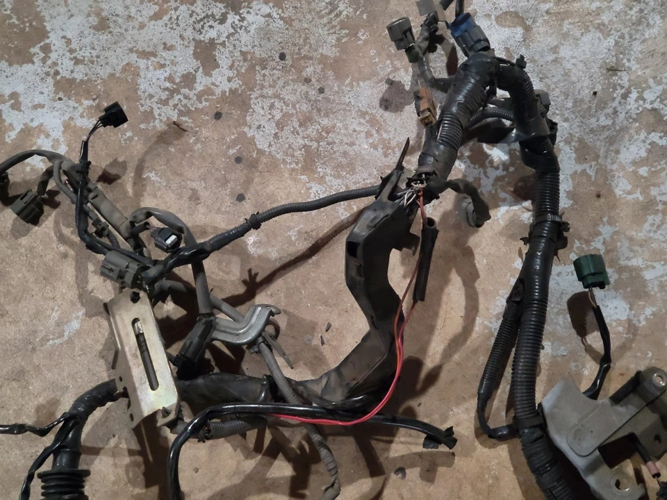 Nissan 350Z 2005 motor M/T cableado principal arnés de cables actualización VQ35DE + N2 MB WotBox Foto 4 de 4