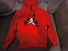 Nike Air Jordan Jumpman Classic Red Hoodie. Youth Large 12-13 