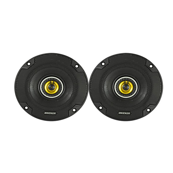 Kicker KA46CSC44 4 Zoll Koaxial-2-Wege Lautsprecher System Schwarz 50 W-image