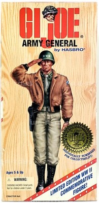 G.I. Joe Army General African American WWII 50th Action Figure