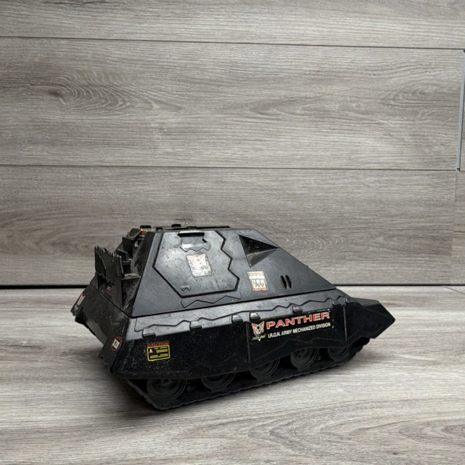 Panther Main Battle Tank BB7.11 Black Plastic Toy Tank thumbnail 3