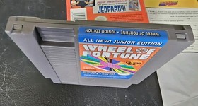 Wheel of Fortune Junior Edition NES Nintendo Complete CIB Good Condition w/ REG!