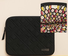 Vera Bradley Iconic Tablet Sleeve in Classic Black Microfiber