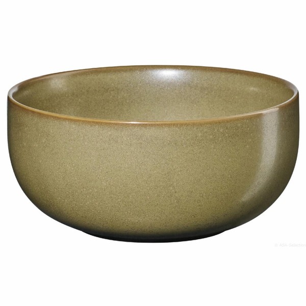 Asa Selection Coppa Miso Snackschale Snack Schale SchüSsel Porzellan Gelb Ø 11Cm-image