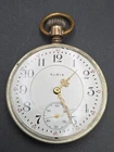 ​Antique 1904 Elgin Overland 17J Pocket Watch Adjusted - For Parts or Repair