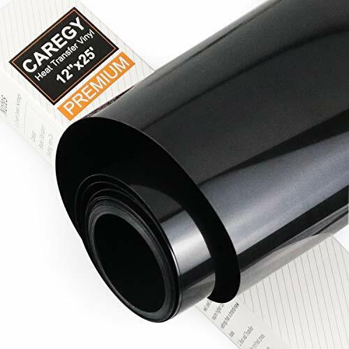  CAREGY HTV 12 x 25ft Roll - Iron On Heat Transfer Vinyl (Blue)