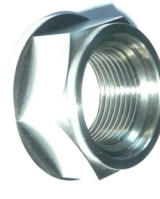 2011-2021 Suzuki GSXR750 Rear Axle Flanged Nut Titanium RACE GRADE