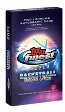 2021 Topps Finest Basketball Hobby Box Presale 