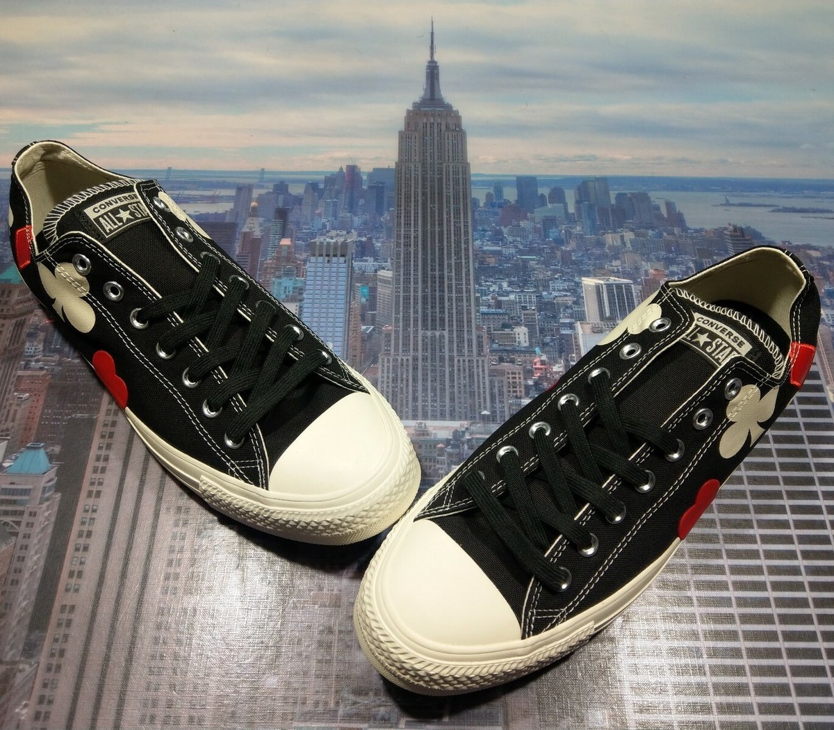 Size 11.5 - Converse Chuck Taylor All Star Low Deck of Card for