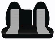 Front set car seat covers fits FORD F150 TRUCKS 97-98 40/60 top and solid bottom
