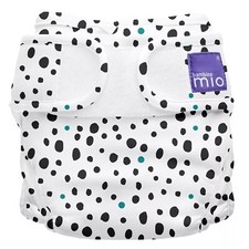 Bambino Mio, mioduo Cloth Diaper Cover, Dalmatian dots, Size 1  21lbs 