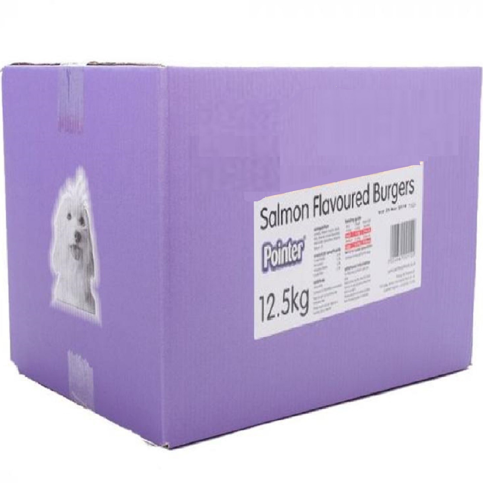 SALMON BURGERS - (12.5kg) - Pointer Dog Biscuits Baked Pet Food Treat bp Feed kg