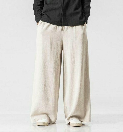 Vintage Mens Wide Leg Casual bell 
