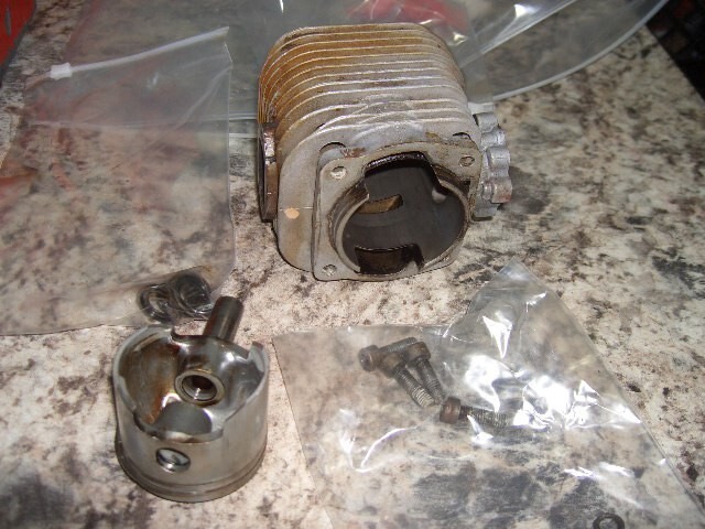 Jonsered 801 piston and cylinder chainsaw part only bin 545 | eBay