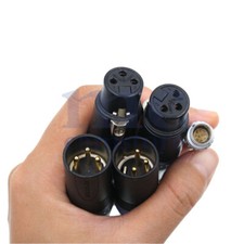 Angle 1B 10 pin to XLR 3pin male/female Breakout Audio Cable for Atomos Shogun