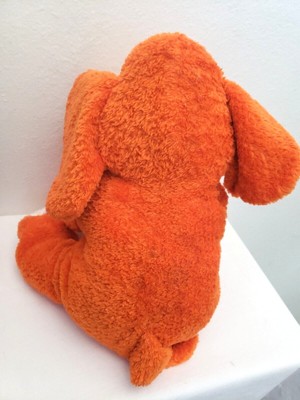 orange elephant plush