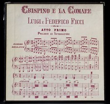 Luigi & Federico Ricci Crispino Marco della Chiesa 1974 3 x LP NM, BX EX Cleaned