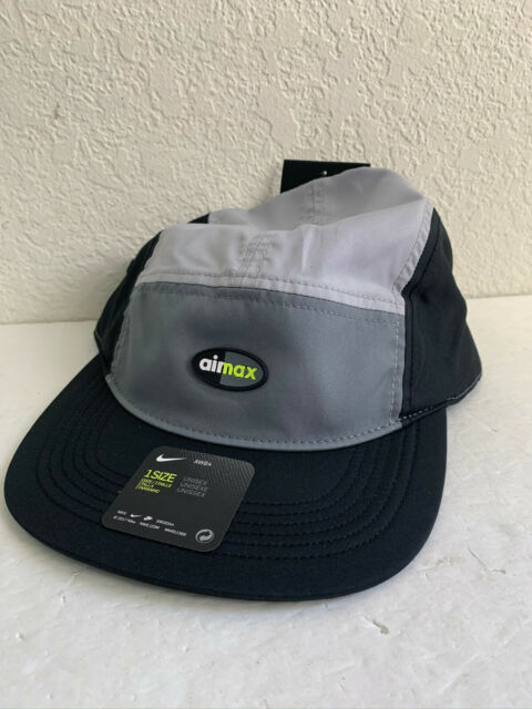 Nike Air Max Aw84 Aerobill Cap Unisex Black Gray Hat 891297 065 for sale  online | eBay