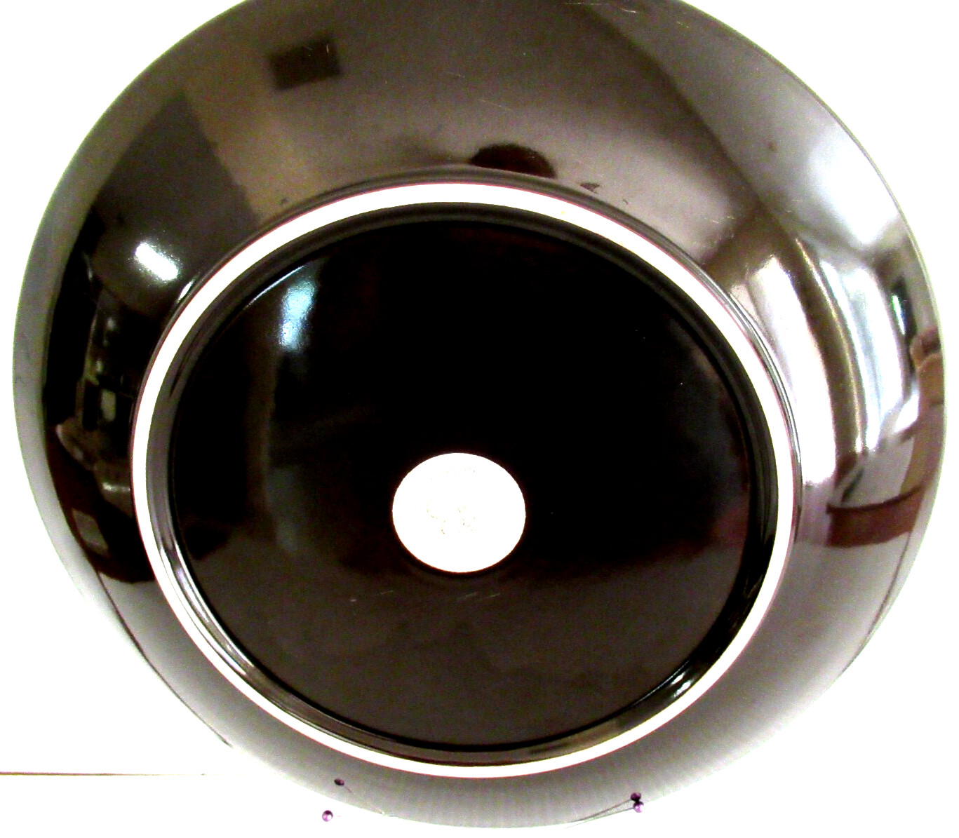 GIBSON ELITE  "MIDNIGHT PALM / 11" DINNER PLATE" ~  **HIGH QUALITY / STONEWARE**