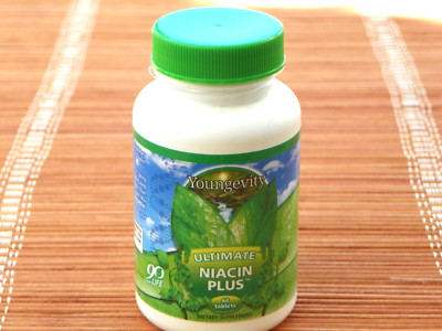 Youngevity Sandra Ultimate Niacin Plus 60 tablets one bottle Free Shipping