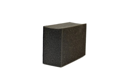 2PC, FINE GRADE CLAY BAR AUTO SPONGE BLACK DETAILING BLOCK CAR WASH MOTORCYCLE - Picture 9 of 12