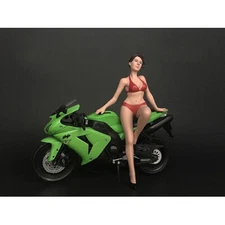 HOT BIKE MODEL ELIZABETH FIGURINE FOR 1/12 SCALE MODELS AMERICAN DIORAMA 38374