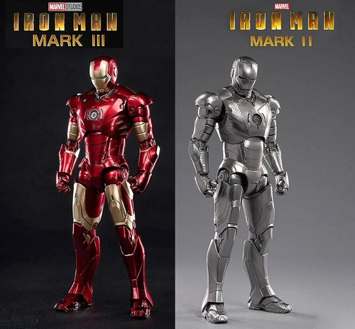 NEW ZD Birth of Iron Man MK 3 Mk2 Mark II Avengers MCU 18cm Figure Toys New - Picture 2 of 20