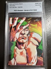 2024 Leaf Anime Nation John Cena Can’t See Me TCC Graded Gem Mint 10