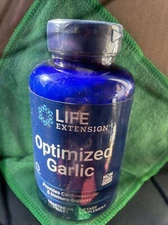 Life Extensión Optimized Garlic, 1200 mg. (200 Veg. Caps.) Exp:10/25