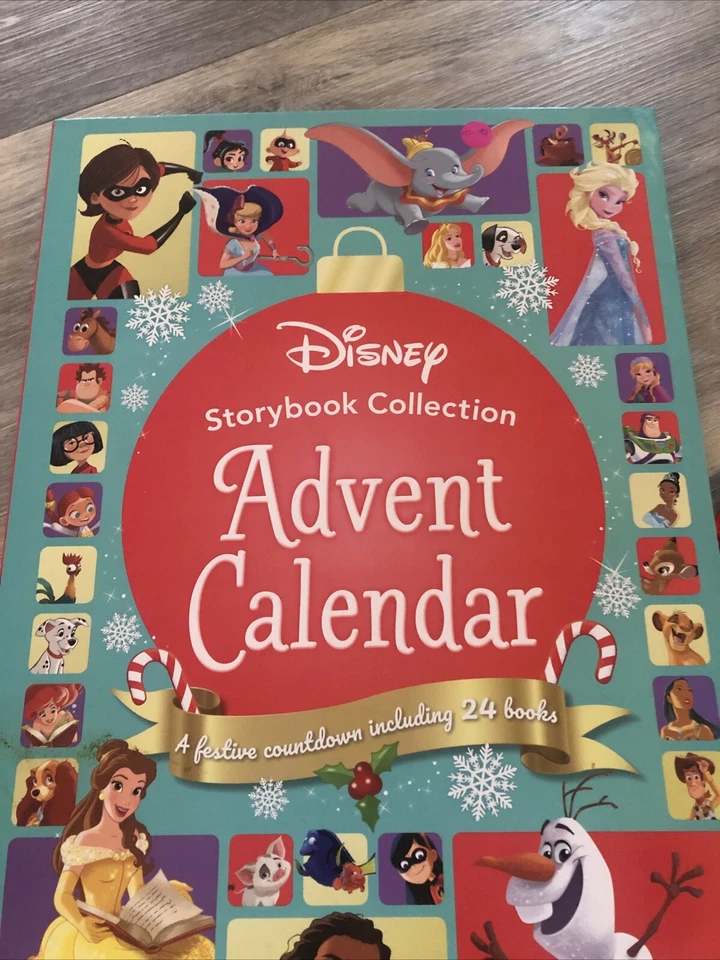 Disney Storybook Collection Advent Calendar~24 Mini Books - Image 2 of 4