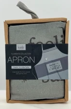 krumbs Kitchen Elements Collection Apron-"feelin a little salty"-Brand New Box