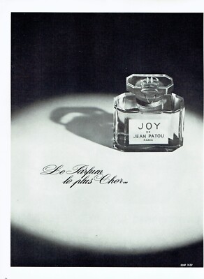 Werbung Advertising 0822 1967 Joy de Jean Patou der teuerste