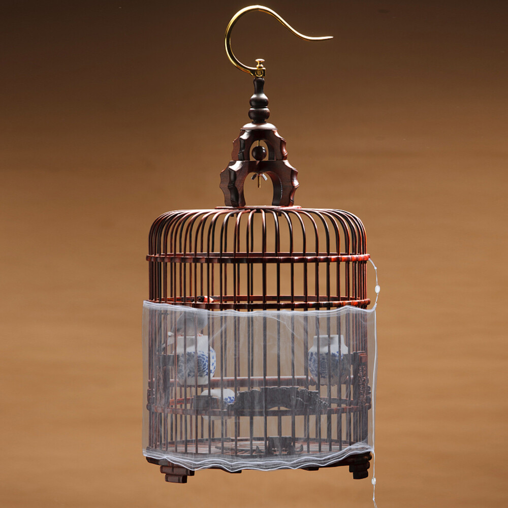 Bird Cage Budgie Cover Good Night Dust Birdcage Covers Elastic Cord eBay