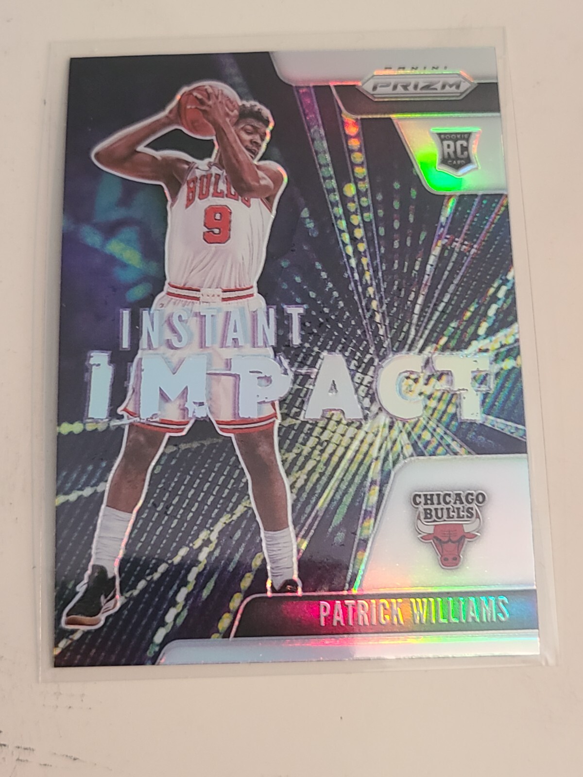 2020-21 Panini Prizm Patrick Williams Instant Impact Silver Prizm #3 RC