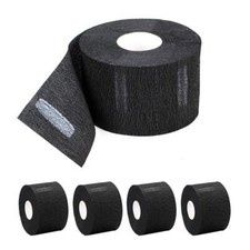 Disposable Black Professional Barber Neck Strips for Haircut Styling 500 Strips