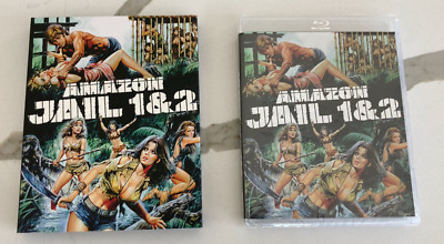AMAZON JAIL 1 & 2 (1985/1987) VS Blu-ray-w/LE SLIPCOVER-BRAND NEW in shrink wrap