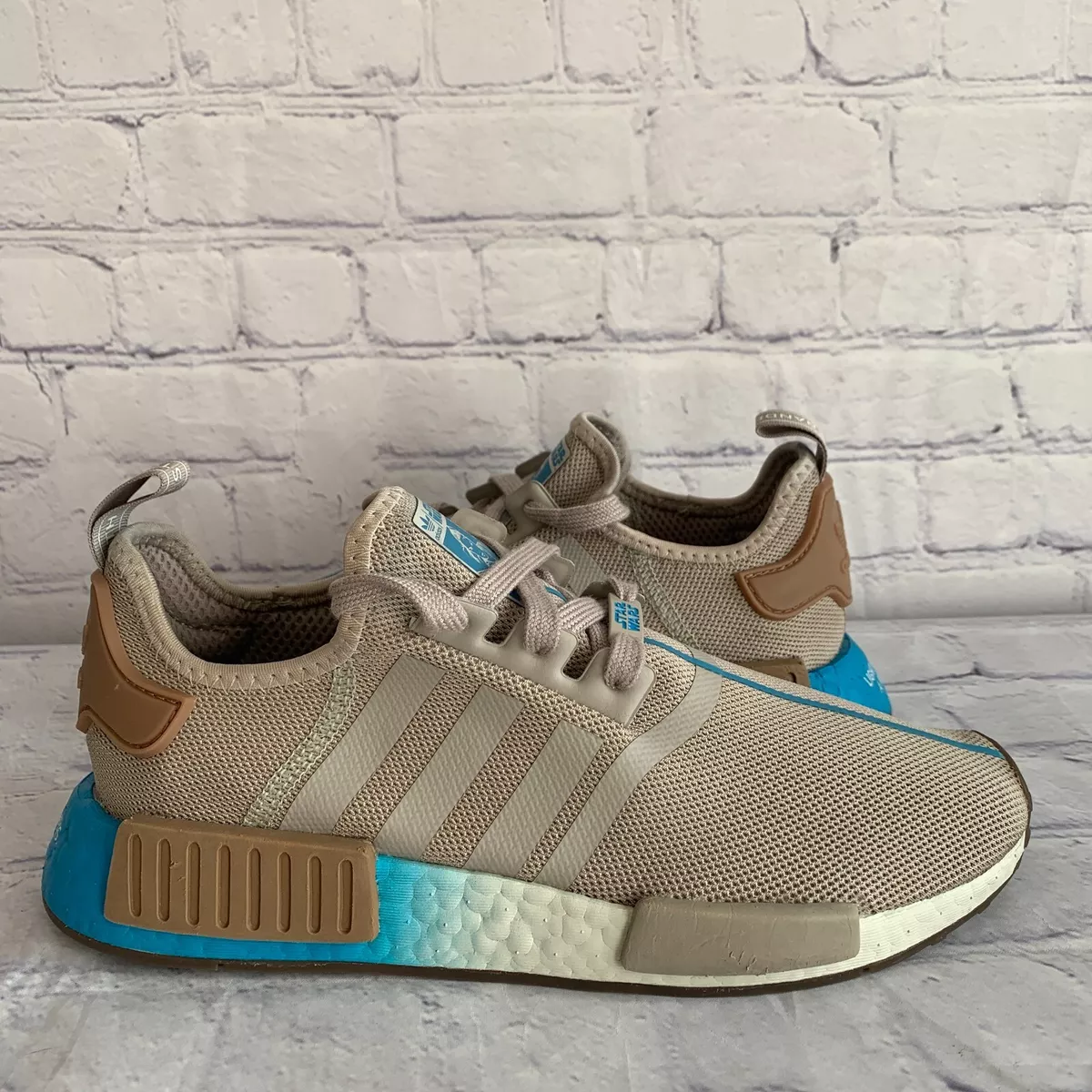 Adidas NMD R1 X Star Wars Women&#039;s Size 7.5 Light Brown |