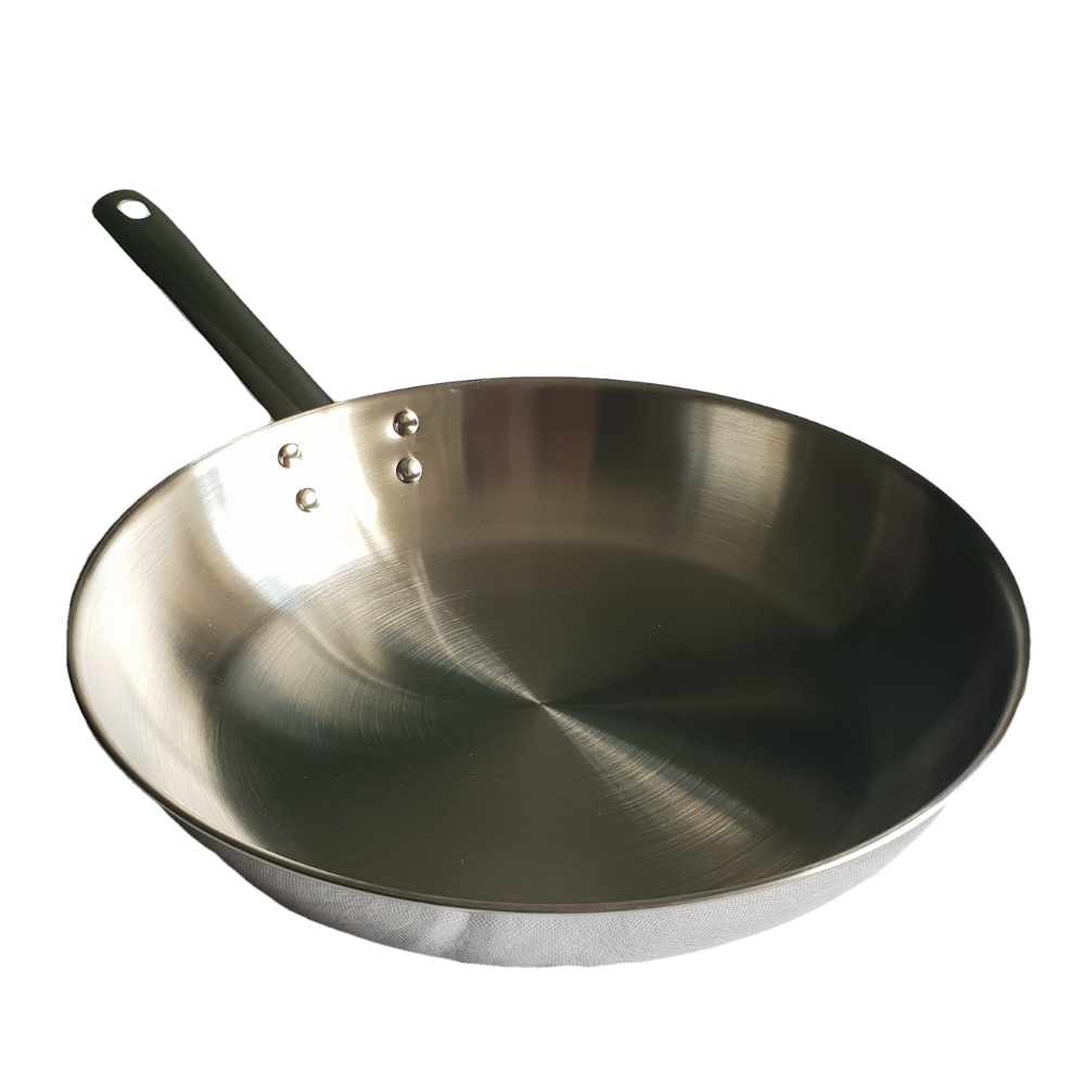 Frying Pan Stainless Steel PYREX MASTER All Hobs Oven Proof Sizes 24,26