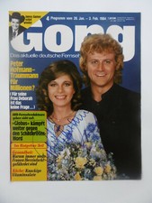 Peter Hofmann & Deborah Sasson Opera Autogramme signed A4 Magazinbild