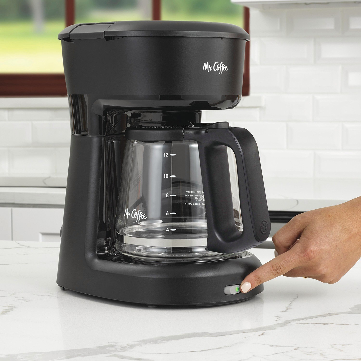 Mr. Coffee 12 Cup Switch Coffee Maker - Black alternate view 5