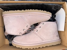UGG Neumel Dusk Suede Fur Ankle Boots Booties Shoes Size 8 Women