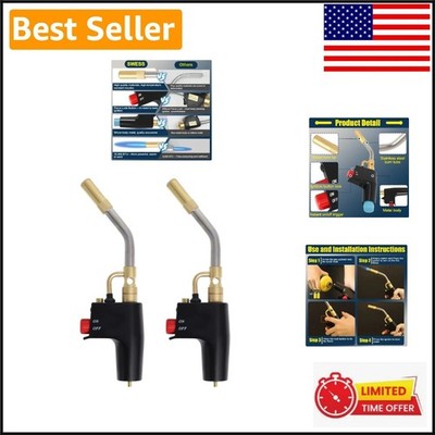 Trigger-Start Torch TS4000, MAPP/Propane Gas Kit   2 Pack for Professionals