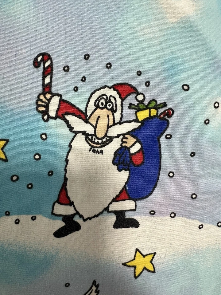 Винтажные рождественские тематические скрабы женские размер средний - Изображение 4 из 4