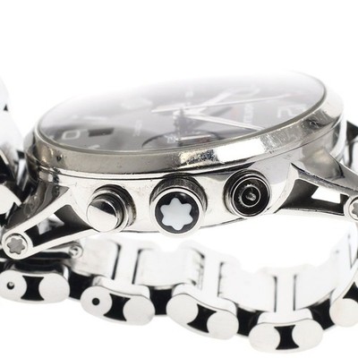 Montblanc TimeWalker 7069 SS Silver Automatic Date Chronograph