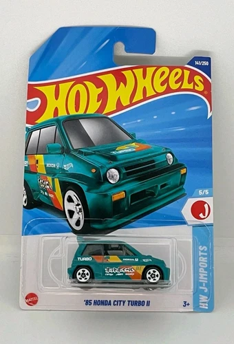 Hot Wheels 2025 Estuche F '85 HONDA CITY TURBO II RTH Treasure HUNT TARJETA LARGA - Imagen 4 de 9