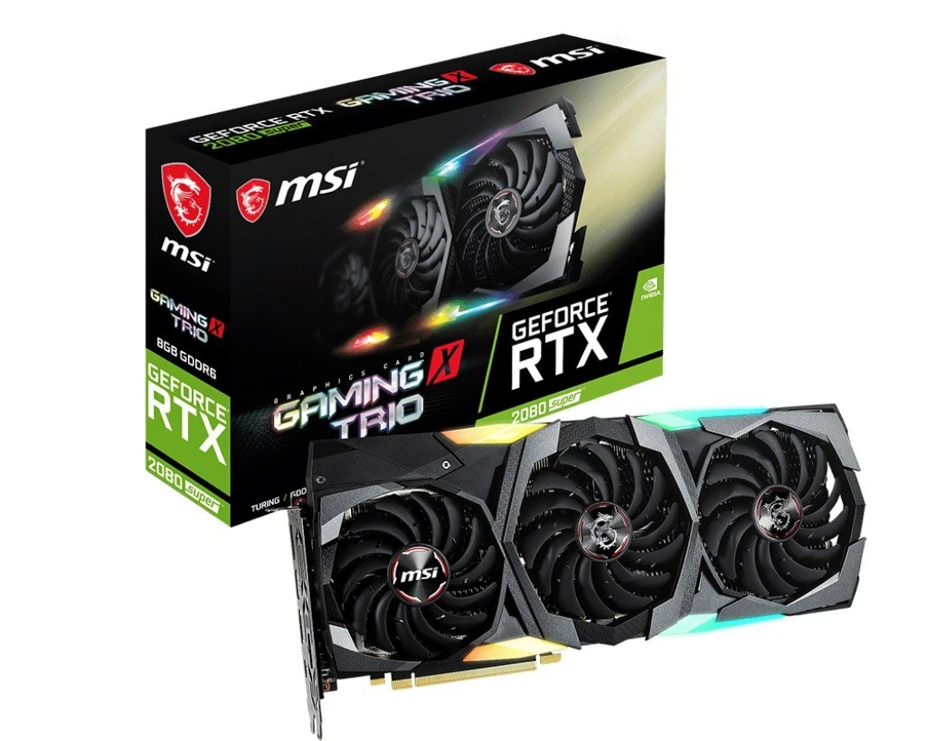 MSI NVIDIA GeForce RTX 2080 NVIDIA Computer Graphics Cards for