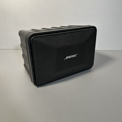 Bose Model 101 Music Monitor Lautsprecher Box Schwarz 10-60W 4 Ohm Single
